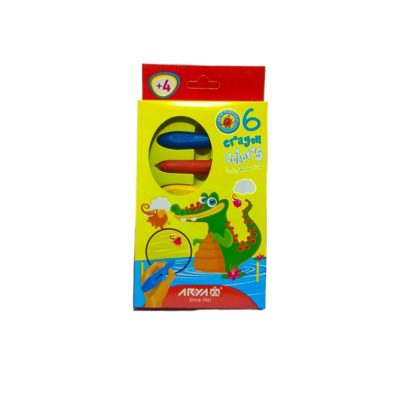 پاستل کرایون 6رنگ آریا ARYA