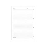 کاغذ یدک کلاسور 4 حلقه میکرو 100 برگ