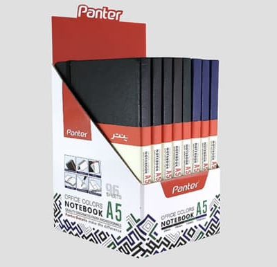 دفتر جلد چرم A5 پنتر PANTER