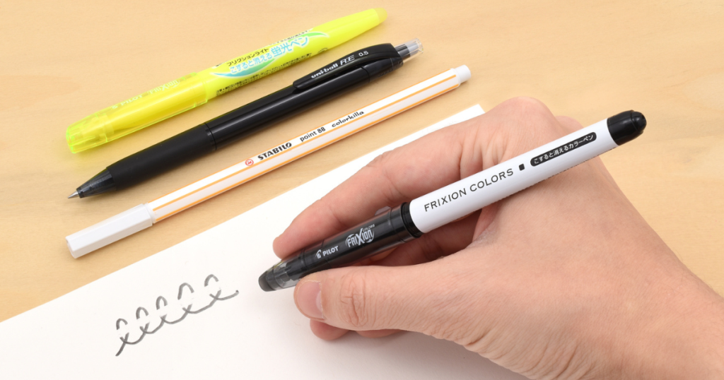Erasable pen