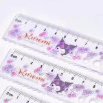 خط کش ژله‌ای 20 سانتی طرح کرومی