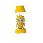 Robot reading lamp with tank holder