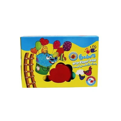 رنگ انگشتی 6 رنگ آریا